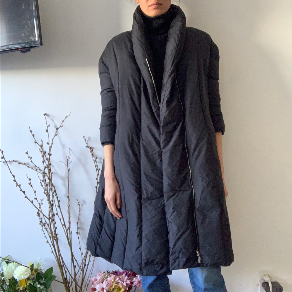 Gorgeous knee length puffer from Lafayette 148